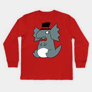 Top Hat Dilopho Kids Long Sleeve T-Shirt